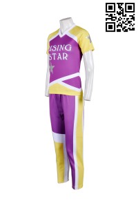 CH099 all over print cheerleading uniforms mens